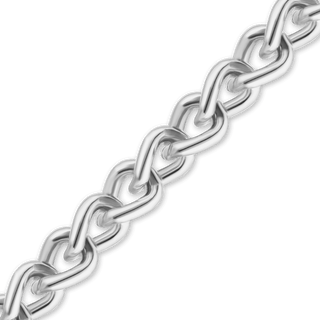 Bulk / Spooled Wheat Curb Chain in Sterling Silver (1.40 mm - 4.40 mm)