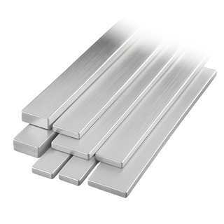 14K White Flat Wire