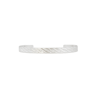 Sterling Silver Filigree Pattern Cuff Bracelet WPFL79C