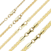 Wall St. Wheat Bracelet in 14K Yellow Gold