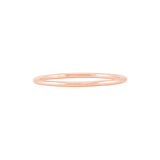 ITI Round Wire Ring in Pink Gold Filled