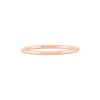 ITI Round Wire Ring in 18K Gold