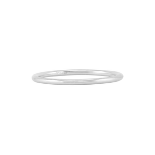ITI Round Wire Ring in Sterling Silver