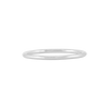 ITI Round Wire Ring in Sterling Silver