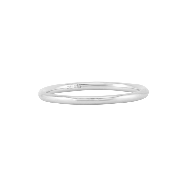 ITI Round Wire Ring in 14K Gold