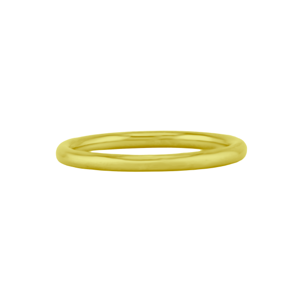 ITI Round Wire Ring in 18K Gold