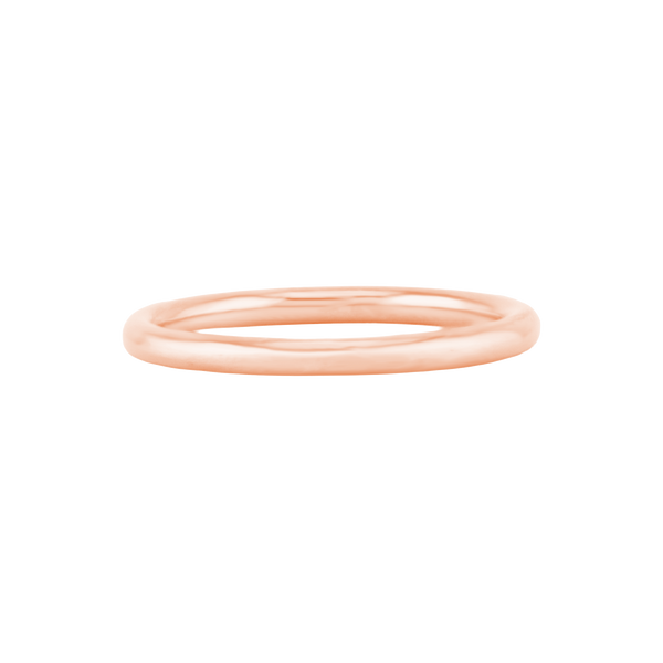 ITI Round Wire Ring in 18K Gold