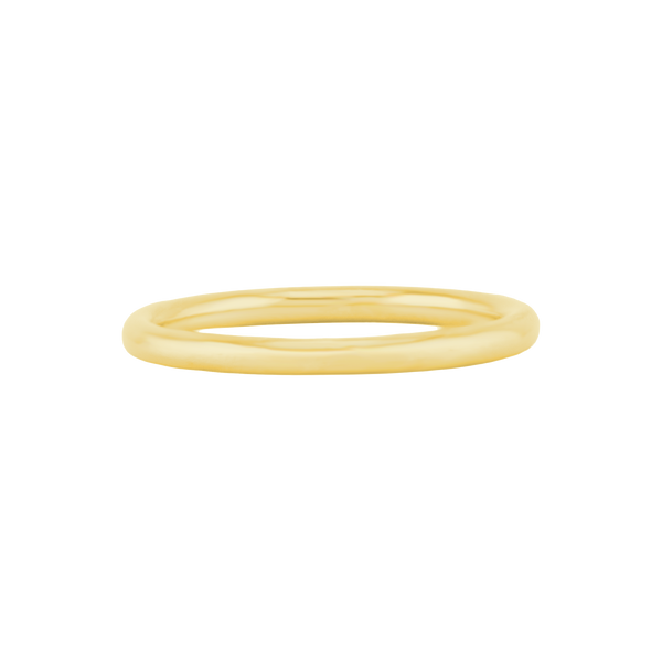 ITI Round Wire Ring in 18K Gold