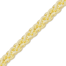 Load image into Gallery viewer, Bulk / Spooled Wheat Chain in 14K Yellow Gold (1.25 mm - 3.50 mm)
