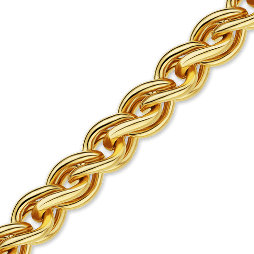 Bulk / Spooled Wheat Chain in 14K Gold-Filled (1.90 mm - 6.00 mm)
