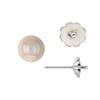 Pearl Cup Earrings with Peg