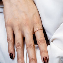 Load image into Gallery viewer, Initial Ring in 14K Gold
