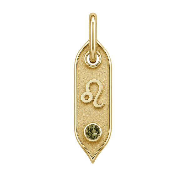 Zodiac Initial Pendant Charms in Sterling Silver (25.00 mm)