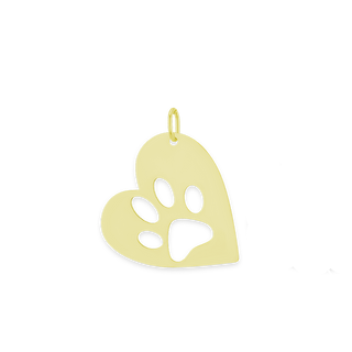 Paw Print Charm (32 x 27mm)