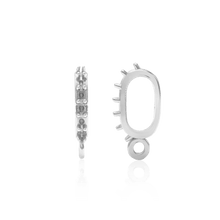 Load image into Gallery viewer, ITI NYC Accented Bails with Jump Ring (7.0 mm - 10.5 mm)
