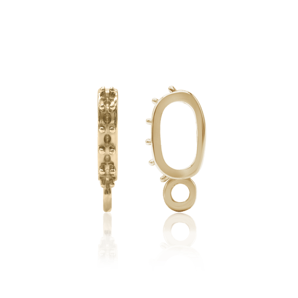 ITI NYC Accented Bails with Jump Ring (7.0 mm - 10.5 mm)