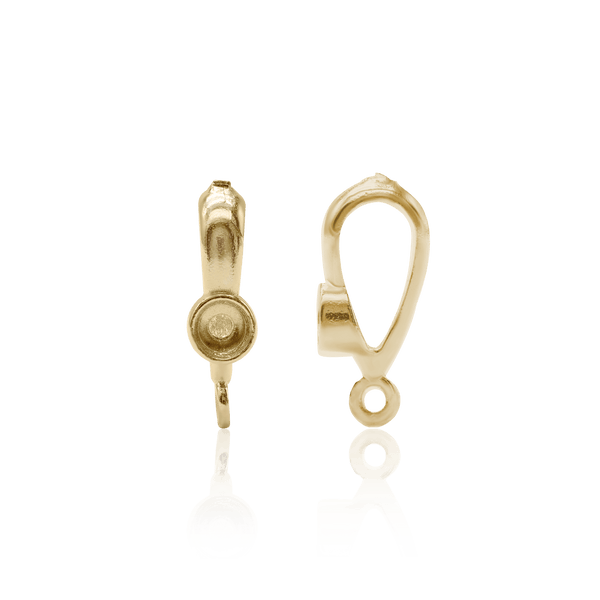 ITI NYC Bail with Bezel Accent and Jump Ring (9.25 mm - 13.50 mm)