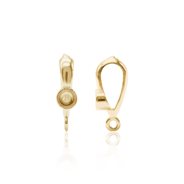 ITI NYC Bail with Bezel Accent and Jump Ring (9.25 mm - 13.50 mm)