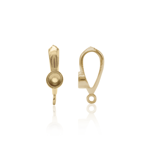 ITI NYC Bail with Bezel Accent and Jump Ring (9.25 mm - 13.50 mm)