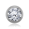 ITI NYC Round Low Bezels in Sterling Silver (1.00 mm - 6.00 mm)