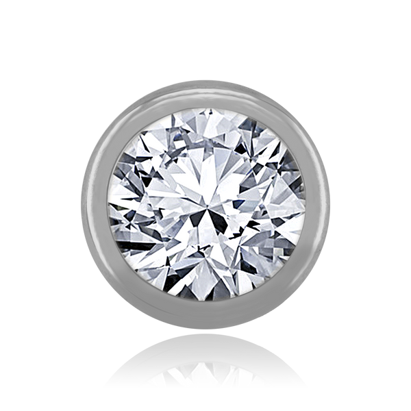 ITI NYC Round Low Bezels in Sterling Silver (1.00 mm - 6.00 mm)