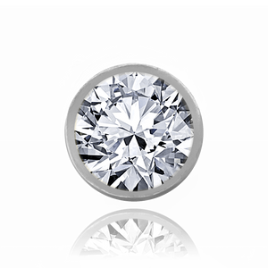 ITI NYC Round High Straight Bezels With Bearing in Sterling Silver (3.00 mm - 7.00 mm)