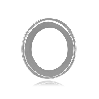 ITI NYC Oval Tapered Bezels in Sterling Silver (3.50 x 2.00 mm - 13.00 x 11.00 mm)