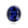 ITI NYC Oval Tapered Bezels in Sterling Silver (3.50 x 2.00 mm - 13.00 x 11.00 mm)