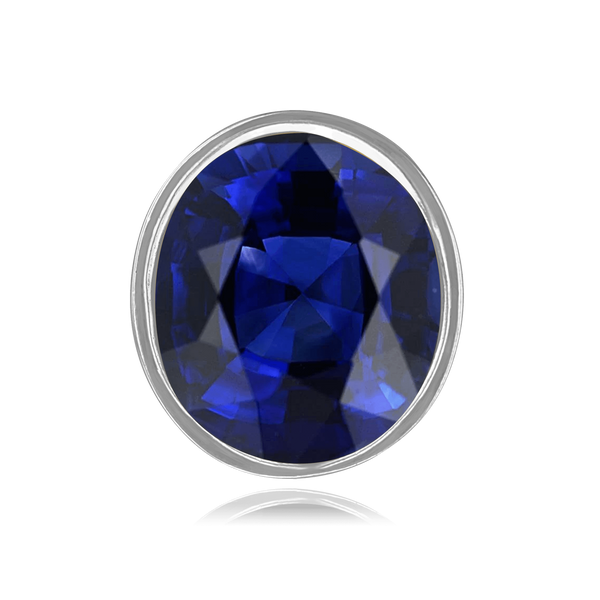 ITI NYC Oval Tapered Bezels in Sterling Silver (3.50 x 2.00 mm - 13.00 x 11.00 mm)
