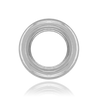 ITI NYC Round Wide Base Bezels in Sterling Silver (4.00 mm - 6.50 mm)