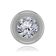 Load image into Gallery viewer, ITI NYC Round Wide Base Bezels in Sterling Silver (4.00 mm - 6.50 mm)
