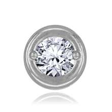 Load image into Gallery viewer, ITI NYC Round Bezels With Two Prongs in Sterling Silver (4.00 mm - 5.75 mm)
