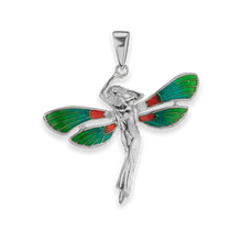 Load image into Gallery viewer, Woman with Butterfly Wings Charm (30 x 33mm)
