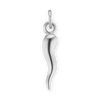 ITI NYC Lucky Italian Horn Amulet in Sterling Silver