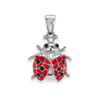 Fancy Ladybug Charm (23 x 15mm)