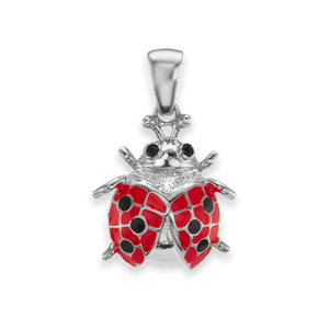 Fancy Ladybug Charm (23 x 15mm)