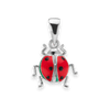 Ladybug with Open Wings Charm (20 x 14mm)
