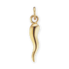 ITI NYC Italian Horn Pendant in 14K Gold