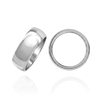 ITI NYC Sterling Silver Comfort Fit Wedding Bands (2.0 mm - 8.0 mm)