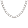 Emerald East-West 4 Prong Necklace Mounting in 14K Gold