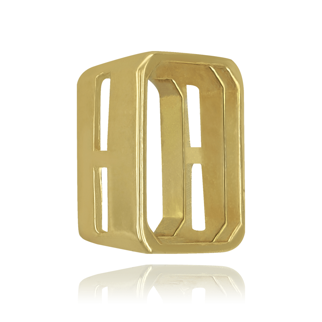 ITI NYC Emerald Shape Tapered Bezels With Airline in 14K Gold (5.00 x 3.00 mm - 10.00 x 8.00 mm)