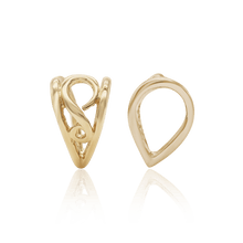 Load image into Gallery viewer, ITI NYC Fancy Closed Bails with Swirl Pattern (11.0 mm)
