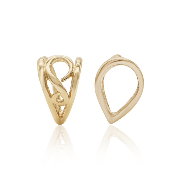 ITI NYC Fancy Closed Bails with Swirl Pattern (11.0 mm)