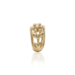 ITI NYC Fancy Closed Bails with Floral Design (8.5 mm)