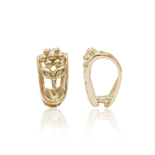 Load image into Gallery viewer, ITI NYC Fancy Closed Bails with Floral Design (8.5 mm)
