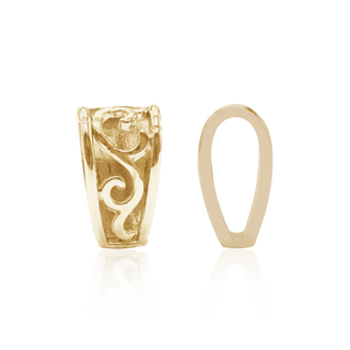 ITI NYC Fancy Closed Bails with Scroll Design (11.5 mm)