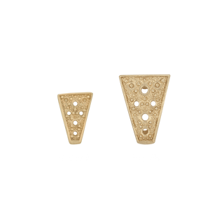 ITI NYC 5 Stone Accented Bails with Textured Surface (6.5 mm - 9.0 mm)