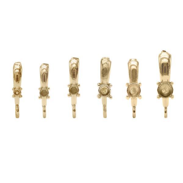 ITI NYC Accented Bails with Jump Ring (9.5 mm - 14.0 mm)