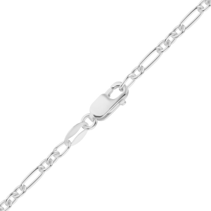 Forsyth St. Fancy Cable Chain Necklace in Sterling Silver
