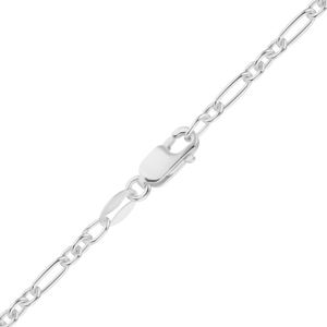 Forsyth St. Fancy Cable Chain Bracelet in Sterling Silver